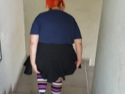 Chica Gamer Flashing at Teleperformance in Monterrey 3/16