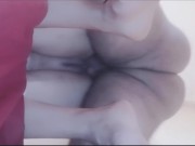 مريم المصرية مش قادرة تاخد نفسها من الوجع العنتيل زانقها من وارا و حاطط زبره فى كسها و شغال نيك 9/16