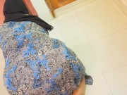 Big Ass Sexy Arab Maid Stuck Under Bed خادمة عربية تريد ممارسة الجنس الشرجي مع رئيسها 4/16