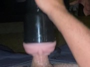 Fucking my fleshlight moaning mommy 3/16
