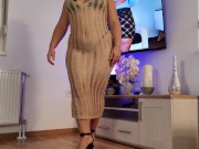 Thong Bikini Under Beach Dress - Try On Haul 16/16