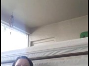 Polo shirt in hot tub per request 4/16