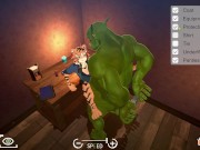 EP11: Got Valerie Open Her Legs On The Table (Sex Pose 2) - Orc Massage 9/16