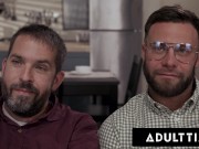 ADULT TIME - BIRTH: Pregnant Casey Calvert Water Breaks Catching Her BF Fucking Leana Lovings! 12/16