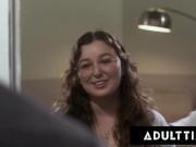 ADULT TIME - BIRTH: Pregnant Casey Calvert Water Breaks Catching Her BF Fucking Leana Lovings! 13/16