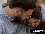 ADULT TIME - BIRTH: Pregnant Casey Calvert Water Breaks Catching Her BF Fucking Leana Lovings! 14/16