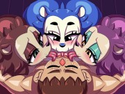 Foursome With Three Busty PHAT ASS Furrys!!! - Waifu Crossing 12/16