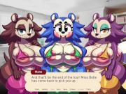 Foursome With Three Busty PHAT ASS Furrys!!! - Waifu Crossing 16/16