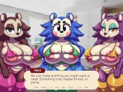 Foursome With Three Busty PHAT ASS Furrys!!! - Waifu Crossing 5/16