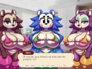 Foursome With Three Busty PHAT ASS Furrys!!! - Waifu Crossing 7/16