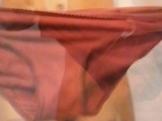 Fun with stepsister panty and bra නැන්දාගේ දුවගේ යටඇදුම් 5/16