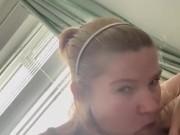 Lovely Blowjob From Partner 9/16