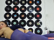 I Put The Blue Pantyhose On To Start Very Slowly But It Got Wild 14/16