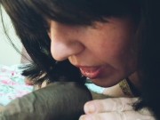 Mature Lady Gets A Mouthful Of Big Black Cock. 1/16