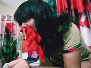 Slutty Milf Moves Her Panties Takes Pussy Out. 11/16