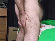 Stroking my cock for you. 5/16