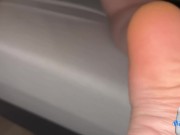 beautiful soles and hairy pussy 2/16