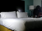 sexy latina tries stealing my band shirt 2/16