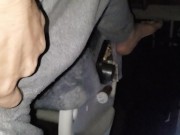 Big dick print tease