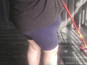 Piggy scrubs porch 10/16