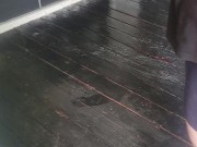 Piggy scrubs porch 15/16