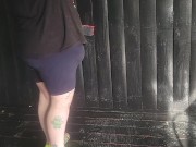 Piggy scrubs porch 3/16