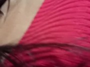 Topless en lencería roja 14/16