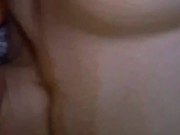 Me masturbo en mi cama en lencería cuando mis hermanos no estan 9/16