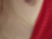 Me gusta enfocar mi enorme trasero para luego tocarme los senos 16/16