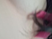 Probando lencería nueva en el espejo 15/16