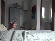 52 yaşındaki temizlikçim otel odasında 25 liraya büyük pipimi emiyor 2/16