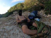 Hiker cums in Cala Petita bay (Mallorca) - nearly caught 😱 3/16