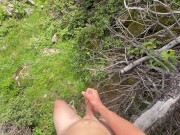 I couldn't resist jerking off during a hike. 15/16