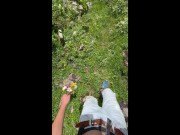 I couldn't resist jerking off during a hike. 3/16