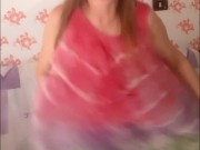 Hot granny shaking huge natural tits for you 9/16