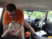 Fake Driving School - She has a pair of wonderful boobs and loves car fucking 11/16