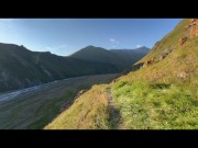 Sporty man has a quick masturbation after exploring ruins 2/16