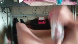 Un mec baisé une mini poupée sexuelle Dita de TANTALY obtient un orgasme tremblant