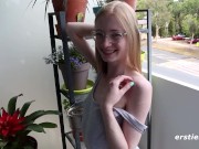 Ersties - Cute Girl Layla S Plays With Her Hairy Pussy 8/16