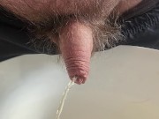 Pissing in the kitchen