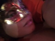 STEPMOTHER CELEBRATES HALLOWEEN WITH A SEX PARTY WITH HER STEPSON 14/16