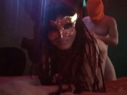 STEPMOTHER CELEBRATES HALLOWEEN WITH A SEX PARTY WITH HER STEPSON 6/16