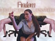Findom Hypnotherapy Consultation PREVIEW Femdom Secretary High Heels Fetish 3/16