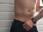 Handjob watching Pornhub 3/16