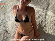 Тёлочка с Пляжа Напросилась на Свидание и Дала во Все Дырочки 2/16