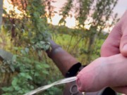 Could not stop peeing this morning 7/16