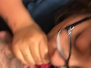 SECRETLY FACE FUCKED MY STEP SIS 14/16