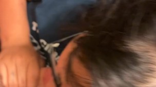 SECRETLY FACE FUCKED MY STEP SIS