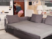 STEPDAD FUCKS STEPDAUGHTER AFTER PARTY - SUB ENG (FULL FREE ON OF) 1/16