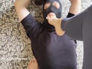 香港 廣東話 C583: 變態 瑜珈褲 緊身褲 痴女 女S 大戰 黑衣M男！ (全片：servingmissjessica. com. c583 8/16